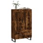 Aparador alto madera de ingeniería roble ahumado 69,5x31x115 cm de vidaXL, Aparadores - Ref: Foro24-830353, Precio: 95,43 €, ...