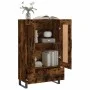 Aparador alto madera de ingeniería roble ahumado 69,5x31x115 cm de vidaXL, Aparadores - Ref: Foro24-830353, Precio: 94,21 €, ...