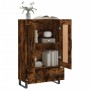Aparador alto madera de ingeniería roble ahumado 69,5x31x115 cm de vidaXL, Aparadores - Ref: Foro24-830353, Precio: 95,43 €, ...