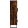 Aparador alto madera de ingeniería roble ahumado 69,5x31x115 cm de vidaXL, Aparadores - Ref: Foro24-830353, Precio: 95,43 €, ...