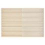 Expositor de Pared Beige 80 x 8,5 x 54 cm Madera contrachapada en Estanterías | Comprar online en Foru.es