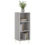 Aparador de madera de ingeniería gris Sonoma 34,5x32,5x90 cm de vidaXL, Aparadores - Ref: Foro24-828722, Precio: 46,66 €, Des...