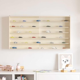 Expositor de Pared Beige 100 x 8,5 x 54 cm Madera contrachapada en Estanterías | Comprar online en Foru.es