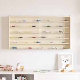 Expositor de Pared Beige 100 x 8,5 x 54 cm Madera contrachapada en Estanterías | Comprar online en Foru.es
