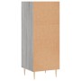Aparador de madera de ingeniería gris Sonoma 34,5x32,5x90 cm de vidaXL, Aparadores - Ref: Foro24-828722, Precio: 46,66 €, Des...