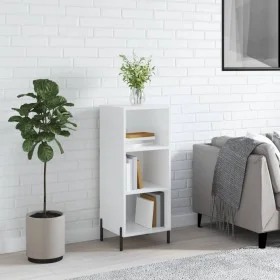 Aparador madera de ingeniería blanco brillante 34,5x32,5x90 cm de vidaXL, Aparadores - Ref: Foro24-828742, Precio: 54,49 €, D...