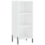 Aparador madera de ingeniería blanco brillante 34,5x32,5x90 cm de vidaXL, Aparadores - Ref: Foro24-828742, Precio: 54,49 €, D...