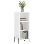 Aparador madera de ingeniería blanco brillante 34,5x32,5x90 cm de vidaXL, Aparadores - Ref: Foro24-828742, Precio: 54,49 €, D...