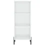 Aparador madera de ingeniería blanco brillante 34,5x32,5x90 cm de vidaXL, Aparadores - Ref: Foro24-828742, Precio: 54,49 €, D...