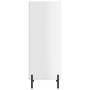 Aparador madera de ingeniería blanco brillante 34,5x32,5x90 cm de vidaXL, Aparadores - Ref: Foro24-828742, Precio: 55,14 €, D...
