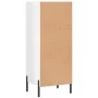Aparador madera de ingeniería blanco brillante 34,5x32,5x90 cm de vidaXL, Aparadores - Ref: Foro24-828742, Precio: 54,49 €, D...