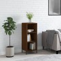 Aparador de madera de ingeniería marrón roble 34,5x32,5x90 cm de vidaXL, Aparadores - Ref: Foro24-828747, Precio: 38,61 €, De...