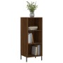 Aparador de madera de ingeniería marrón roble 34,5x32,5x90 cm de vidaXL, Aparadores - Ref: Foro24-828747, Precio: 38,61 €, De...