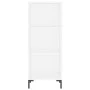 Aparador de madera de ingeniería blanco 34,5x32,5x90 cm de vidaXL, Aparadores - Ref: Foro24-828732, Precio: 50,03 €, Descuent...