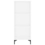Aparador de madera de ingeniería blanco 34,5x32,5x90 cm de vidaXL, Aparadores - Ref: Foro24-828732, Precio: 50,63 €, Descuent...