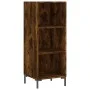 Aparador de madera de ingeniería roble ahumado 34,5x32,5x90 cm de vidaXL, Aparadores - Ref: Foro24-828737, Precio: 48,65 €, D...