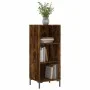 Aparador de madera de ingeniería roble ahumado 34,5x32,5x90 cm de vidaXL, Aparadores - Ref: Foro24-828737, Precio: 48,65 €, D...