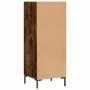 Aparador de madera de ingeniería roble ahumado 34,5x32,5x90 cm de vidaXL, Aparadores - Ref: Foro24-828737, Precio: 48,65 €, D...