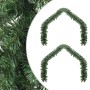 Guirnalda de Navidad 2 pcs Verde 20 m PVC en Decoración Festiva y Estacional | Comprar online en Foru.es
