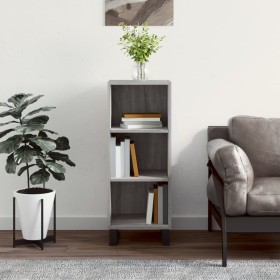 Aparador de madera de ingeniería gris Sonoma 34,5x32,5x90 cm de vidaXL, Aparadores - Ref: Foro24-828762, Precio: 52,09 €, Des...