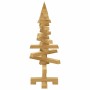 Árbol de Navidad de madera Marrón 60 cm Madera maciza de pino en Decoración Festiva y Estacional | Comprar online en Foru.es