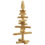 Árbol de Navidad de madera Marrón 60 cm Madera maciza de pino en Decoración Festiva y Estacional | Comprar online en Foru.es
