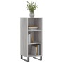 Aparador de madera de ingeniería gris Sonoma 34,5x32,5x90 cm de vidaXL, Aparadores - Ref: Foro24-828762, Precio: 52,09 €, Des...