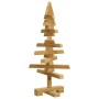 Árbol de Navidad de madera Marrón 60 cm Madera maciza de pino en Decoración Festiva y Estacional | Comprar online en Foru.es