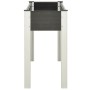 Arriate de jardín WPC gris 120x40x75 cm de vidaXL, Maceteros y jardineras - Ref: Foro24-362566, Precio: 141,27 €, Descuento: %