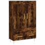 Aparador alto madera de ingeniería roble ahumado 69,5x31x115 cm de vidaXL, Aparadores - Ref: Foro24-830313, Precio: 83,53 €, ...
