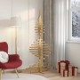Árbol de Navidad de madera Marrón 180 cm Madera maciza de pino en Decoración Festiva y Estacional | Comprar online en Foru.es