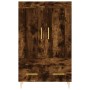 Aparador alto madera de ingeniería roble ahumado 69,5x31x115 cm de vidaXL, Aparadores - Ref: Foro24-830313, Precio: 83,53 €, ...