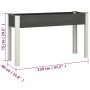 Arriate de jardín WPC gris 120x40x75 cm de vidaXL, Maceteros y jardineras - Ref: Foro24-362566, Precio: 141,27 €, Descuento: %
