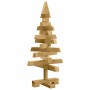Árboles de Navidad Marrón 60 cm Madera maciza de pino en Decoración Festiva y Estacional | Comprar online en Foru.es