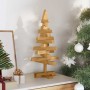Árboles de Navidad Marrón 60 cm Madera maciza de pino en Decoración Festiva y Estacional | Comprar online en Foru.es