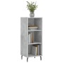 Aparador de madera de ingeniería gris hormigón 34,5x32,5x90 cm de vidaXL, Aparadores - Ref: Foro24-828752, Precio: 51,32 €, D...