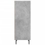 Aparador de madera de ingeniería gris hormigón 34,5x32,5x90 cm de vidaXL, Aparadores - Ref: Foro24-828752, Precio: 51,32 €, D...