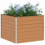Arriate elevado Marrón Claro 100 x 100 x 77 cm en Macetas y jardineras | Comprar online en Foru.es