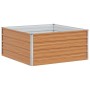 Arriate elevado Marrón Claro 100 x 100 x 45 cm en Macetas y jardineras | Comprar online en Foru.es