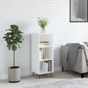 Estantería madera de ingeniería blanco 34,5x32,5x90 cm de vidaXL, Aparadores - Ref: Foro24-828700, Precio: 41,61 €, Descuento: %