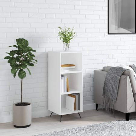 Estantería madera de ingeniería blanco 34,5x32,5x90 cm de vidaXL, Aparadores - Ref: Foro24-828700, Precio: 41,61 €, Descuento: %