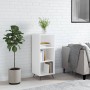 Estantería madera de ingeniería blanco 34,5x32,5x90 cm de vidaXL, Aparadores - Ref: Foro24-828700, Precio: 41,61 €, Descuento: %