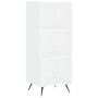 Estantería madera de ingeniería blanco 34,5x32,5x90 cm de vidaXL, Aparadores - Ref: Foro24-828700, Precio: 41,61 €, Descuento: %