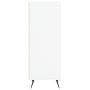 Estantería madera de ingeniería blanco 34,5x32,5x90 cm de vidaXL, Aparadores - Ref: Foro24-828700, Precio: 41,61 €, Descuento: %