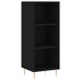 Aparador de madera de ingeniería negro 34,5x32,5x90 cm de vidaXL, Aparadores - Ref: Foro24-828717, Precio: 46,66 €, Descuento: %