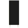 Aparador de madera de ingeniería negro 34,5x32,5x90 cm de vidaXL, Aparadores - Ref: Foro24-828717, Precio: 46,09 €, Descuento: %