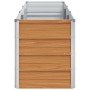 Arriate elevado Marrón Claro 240 x 40 x 45 cm Acero Galvanizado en Macetas y jardineras | Comprar online en Foru.es