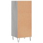Aparador de madera de ingeniería gris Sonoma 34,5x32,5x90 cm de vidaXL, Aparadores - Ref: Foro24-828730, Precio: 46,23 €, Des...