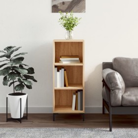 Aparador de madera de ingeniería roble Sonoma 34,5x32,5x90 cm de vidaXL, Aparadores - Ref: Foro24-828735, Precio: 49,14 €, De...