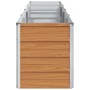 Arriate elevado Marrón Claro 320 x 40 x 45 cm Acero Galvanizado en Macetas y jardineras | Comprar online en Foru.es